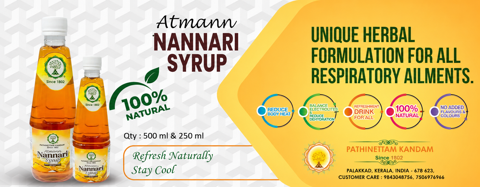 Atmann Nannari Syrup